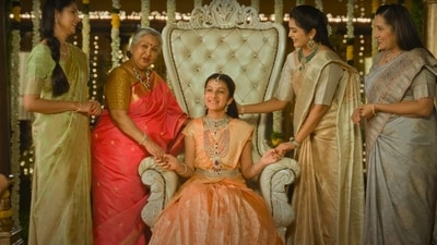 Sitara Ghattamaneni in a still from her short film Princess. Sitara Ghattamaneni in a still from her short film Princess.