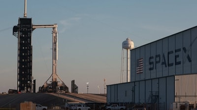 SpaceX Falcon 9 rocket (Getty Images via AFP)