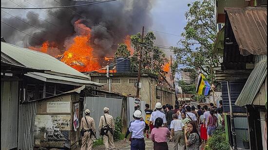 Ethnic violence has claimed over 150 lives in Manipur. (PTI)