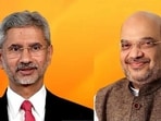 Home Minister Amit Shah and External Affairs Minister S Jaishankar. Home Minister Amit Shah and External Affairs Minister S Jaishankar.