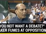 DO YOU NOT WANT A DEBATE? SPEAKER FUMES DO YOU NOT WANT A DEBATE? SPEAKER FUMES