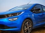 The Tata Altroz XM and XM(S) add more value additions to the hatchback. (HTAuto/Sabyasachi Dasgupta)