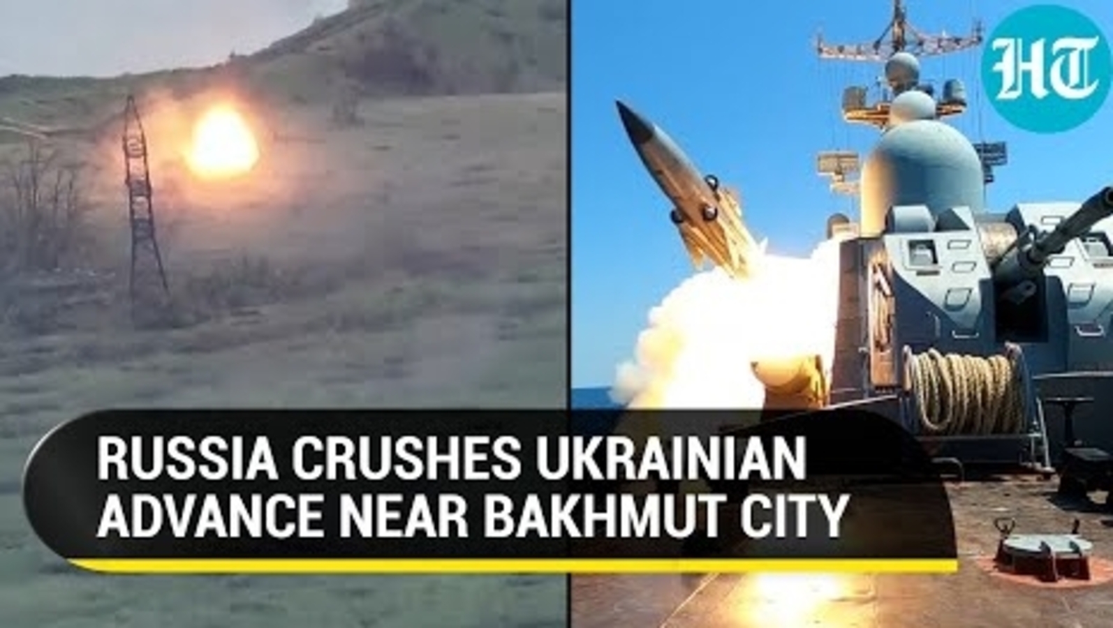 Russian Forces Wipeout Ukrainian Fighters Near Bakhmut, Missiles Fired ...