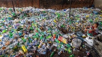 Assam govt decided to ban production of water bottles made of Polyethylene terephthalate (PET) of less than 1 litre. Assam govt decided to ban production of water bottles made of Polyethylene terephthalate (PET) of less than 1 litre.