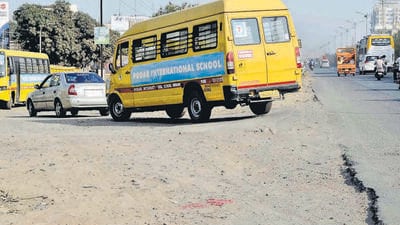 A total of 35 vehicles were impounded and fines were imposed. A total of ₹29.75 lakhs in fines was recovered from the erring drivers, says official. (REPRESENTATIVE PHOTO) A total of 35 vehicles were impounded and fines were imposed. A total of ₹29.75 lakhs in fines was recovered from the erring drivers, says official. (REPRESENTATIVE PHOTO)