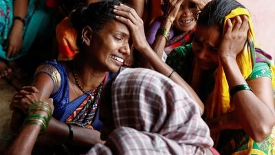 Maharashtra Chief Minister Eknath Shinde visited the site of the tragedy on July 20 and took stock of the relief and rescue efforts.&nbsp; (REUTERS)