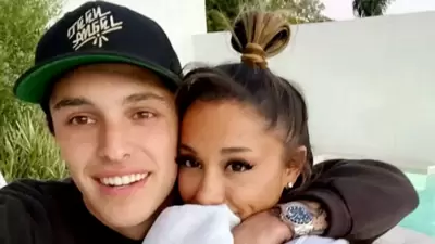Ariana Grande and Dalton Gomez got married in May 2021 at her home in Montecito, in a private ceremony (arianagrande/Instagram) (Instagram) Ariana Grande and Dalton Gomez got married in May 2021 at her home in Montecito, in a private ceremony (arianagrande/Instagram) (Instagram)