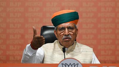 Arjun Ram Meghwal (Hindustan Times) Arjun Ram Meghwal (Hindustan Times)