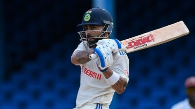 Virat Kohli in action during the second Test between India and West Indies at Queen's Park Oval in Port of Spain (AFP) Virat Kohli in action during the second Test between India and West Indies at Queen's Park Oval in Port of Spain (AFP)