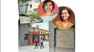 Filmmaker Shonali Bose and actor Nandita Das (inset) are returning to their alma mater, Miranda House, to shoot for an OTT show. (Photo: Manoj Verma and Sanchit Khanna/HT) Filmmaker Shonali Bose and actor Nandita Das (inset) are returning to their alma mater, Miranda House, to shoot for an OTT show. (Photo: Manoj Verma and Sanchit Khanna/HT)