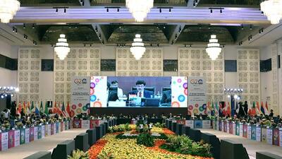 G20 energy ministers disagree on the language related to phasing down of fossil fuels. (G20 India Twitter) G20 energy ministers disagree on the language related to phasing down of fossil fuels. (G20 India Twitter)