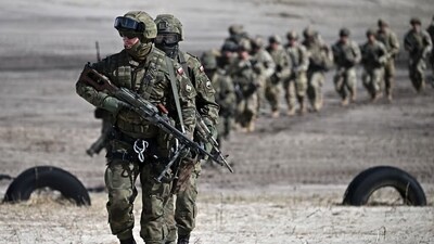 Polish army. (Getty Images)