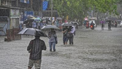 IMD said the city will witness heavy to very heavy rainfall at isolated locations on Saturday. (PTI photo) IMD said the city will witness heavy to very heavy rainfall at isolated locations on Saturday. (PTI photo)