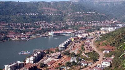Lavasa hill city, some 60 kilometres from Pune, was first proposed in 1990s and was once touted as a hilltop paradise, modelled on the cotton-candy harbour of Italy’s Portofino. It would be India’s first privately built and managed city. (HT FILE PHOTO) Lavasa hill city, some 60 kilometres from Pune, was first proposed in 1990s and was once touted as a hilltop paradise, modelled on the cotton-candy harbour of Italy’s Portofino. It would be India’s first privately built and managed city. (HT FILE PHOTO)