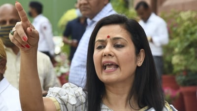 Trinamool MP Mahua Moitra. (PTI file) Trinamool MP Mahua Moitra. (PTI file)