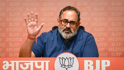 Rajeev Chandrasekhar (Hindustan Times) Rajeev Chandrasekhar (Hindustan Times)