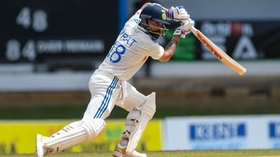 Virat Kohli in action. (AFP) Virat Kohli in action. (AFP)