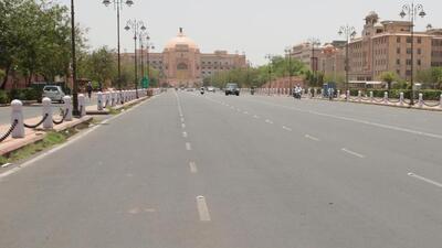 The earthquake was recorded at a depth of 10 kilometres near Jaipur. (HT PHOTO/Representative)
