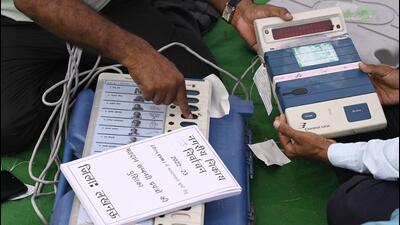 The model code of conduct has come into force in the five Haryana where the polls are to be held on August 13. (HT File)