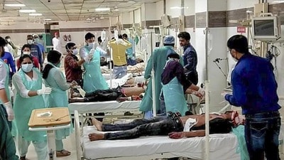 Through the Ayushman Bharat Pradhan Mantri Jan Arogya Yojana and Chief Minister Jan Arogya Yojana, about 9 crore beneficiaries have been given free medical benefits up to  ₹5 lakh per beneficiary over the course of 6 years. (Pic for representation)
