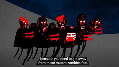 Can you solve this interesting zombie-related brain teaser? (YouTube/@TEDEd) Can you solve this interesting zombie-related brain teaser? (YouTube/@TEDEd)