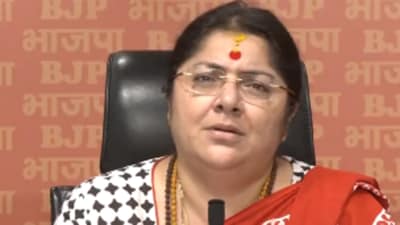 West Bangal BJP MP Locket Chatterjee (Twitter/@ANI)
