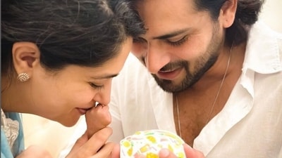 Shoaib Ibrahim and Dipika Kakar's son Ruhaan turned one month old. Shoaib Ibrahim and Dipika Kakar's son Ruhaan turned one month old.