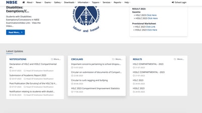 NBSE HSLC, HSSLC Compartment exam results out (nbsenl.edu.in) NBSE HSLC, HSSLC Compartment exam results out (nbsenl.edu.in)
