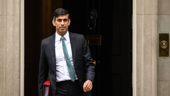 Britain's Prime Minister Rishi Sunak. (AFP)