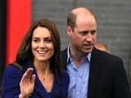 Kate Middleton Prince William: Britain's Kate, Princess of Wales, and Prince William, Prince of Wales, in London.