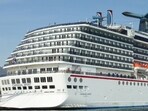 Amsterdam has one of the largest cruise ports in Europe, hosting hundreds of mega ships and about 700,000 cruise passengers each year. 