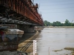 The Yamuna river in New Delhi on Thursday. (Hindustan Times) The Yamuna river in New Delhi on Thursday. (Hindustan Times)