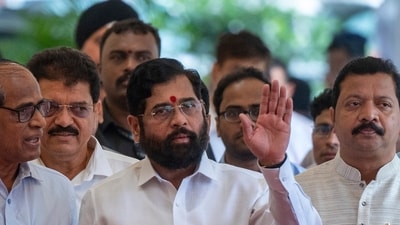 Chief minister of Maharashtra Eknath Shinde. (Photo by Satish Bate/ Hindustan Times) Chief minister of Maharashtra Eknath Shinde. (Photo by Satish Bate/ Hindustan Times)