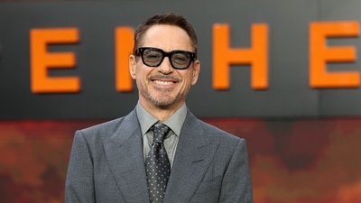 US actor Robert Downey Jr. smiles on the red carpet upon arrival for the UK premiere of "Oppenheimer" in central London on July 13, 2023. (AFP) US actor Robert Downey Jr. smiles on the red carpet upon arrival for the UK premiere of "Oppenheimer" in central London on July 13, 2023. (AFP)