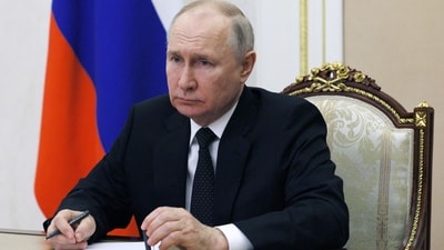 Russia's president Vladimir Putin (AFP)