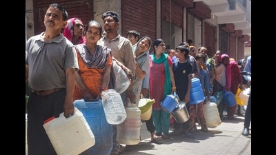 High turbidity continues to disrupt the water supply in Shimla town. In many areas, residents are getting water supply after five days. (PTI File Photo) High turbidity continues to disrupt the water supply in Shimla town. In many areas, residents are getting water supply after five days. (PTI File Photo)