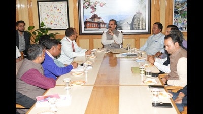 Himachal chief minister Sukhvinder Singh Sukhu says his government will send a revised memorandum to the Centre after the monsoon, citing geographical challenges, higher construction cost in hills. Sukhu has sought central assistance on the lines of the assistance provided by the Centre to neighbouring Uttarakhand during the Kedarnath flood disaster (HT Photo) Himachal chief minister Sukhvinder Singh Sukhu says his government will send a revised memorandum to the Centre after the monsoon, citing geographical challenges, higher construction cost in hills. Sukhu has sought central assistance on the lines of the assistance provided by the Centre to neighbouring Uttarakhand during the Kedarnath flood disaster (HT Photo)