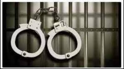 Ludhiana: ASI, aide held on graft charges sent to one-day remand. (HT PHOTO)