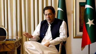 Former Pakistani Prime Minister Imran Khan (REUTERS)