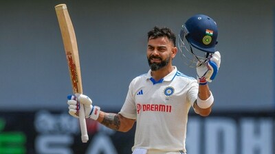 Virat Kohli scored 121 on Day 2. (PTI) Virat Kohli scored 121 on Day 2. (PTI)