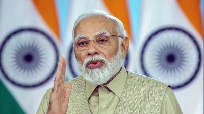 Prime Minister Narendra Modi addresses G20 energy ministers meet via video message, in Goa on Saturday (ANI)