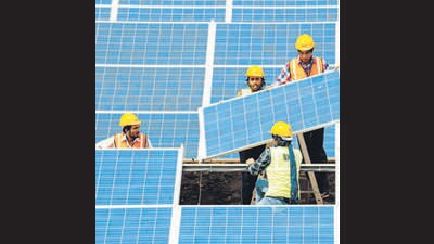 The PSPCL will be procuring 1,000 MW energy produced anywhere in India at a tariff of ₹2.53 per unit, while 200 MW energy produced in Punjab will be procured at a tariff of ₹2.75 per unit, it stated. (AFP File) The PSPCL will be procuring 1,000 MW energy produced anywhere in India at a tariff of ₹2.53 per unit, while 200 MW energy produced in Punjab will be procured at a tariff of ₹2.75 per unit, it stated. (AFP File)