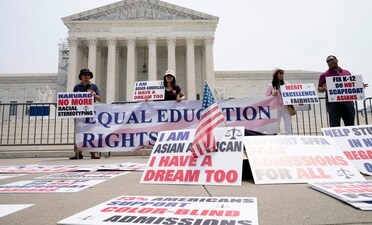 The argument that Asian Americans face discrimination in school admissions contradicts the evidence. (AP) The argument that Asian Americans face discrimination in school admissions contradicts the evidence. (AP)