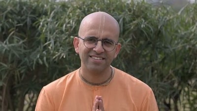 Amogh Lila Das has been banned by ISKCON for a month for his comment on Swami Vivekananda.