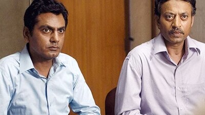 Irrfan Khan and Nawazuddin Siddiqui worked together in The Lunchbox.