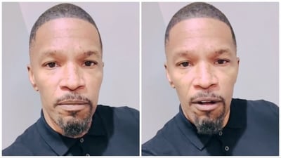 Jamie Foxx has a message for his fans.