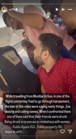 Uorfi Javed's IG story. Uorfi Javed's IG story.