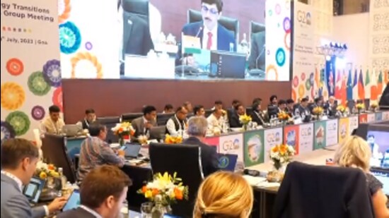 4th Energy Transitions Working Group meeting was held in Goa on Saturday (Twitter Photo)