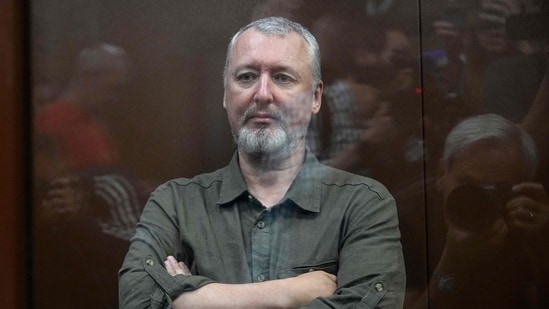 Igor Girkin (Strelkov), the former top military commander of the self-proclaimed "Donetsk People's Republic" and nationalist blogger. (AFP)