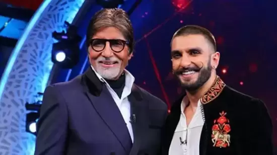 Ranveer Singh talked about Amitabh Bachchan's reaction to his look at an event.